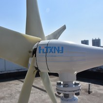 풍력 발전기 자가 무소음 아파트 주차장 가정용 mppt 컨트롤러가있는 600w 터빈 축, 12v, 5 블레이드, 하얀