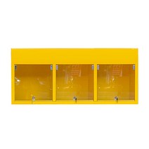 TCc녹색 안전보호구 보관함 개인보호구함 3구