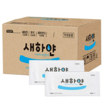 새하얀 S43 일회용 물티슈, 600개입, 6개