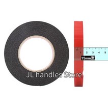 아쿠아씰 접착 테이프 두께 초강력 양면 폼 고정 패드 장착용, Width - 15MM+5M+2MM