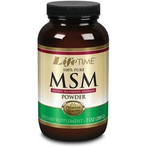 미국직구 평생 100% 퓨어 MSM (Methylsulfonylmethane) 파우더 한 enhence 프리미엄 품질 1인분당 2500mg 16온스 180인분(7온스), 수량, 상세참조