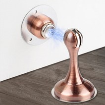 다파요 무타공 깔끔 강력 자석 도어 스토퍼 문쾅방지 방문 현관문고정, 그린