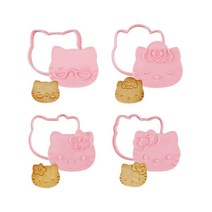 쉐프메이드 제과골목 헬로키티 쿠키커터 4종
