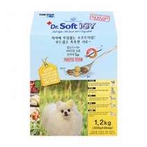 치아건강 전견용 구강케어 소프트사료 1.2kg 요크셔