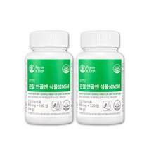 엠에스엠 관절 연골엔 식물성 MSM 식이유황 MSM1500MG NAG N아세틸글루코사민 디메틸설폰 식용유황 먹는유황 엔아세틸글루코사민 고함량 MSM 비타민D 영양제 2병