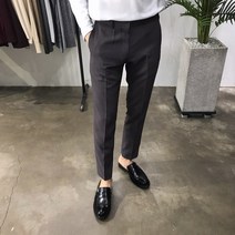 (5color) 스탠다드핏 여름 9부 린넨 슬랙스