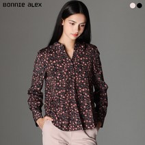 보니알렉스(BONNIE ALEX) 에스닉 리프 블라우스 (택가격 99000원)