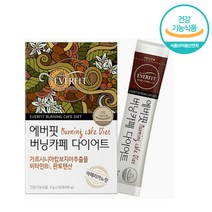 커피 다이어트 아메리카노맛 30포 식약처 인증 다이어트 보조제 HCA 가르시니아 판토텐산 그린커피빈 추출물 탄수화물 컷팅제, 1박스