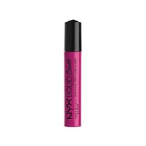 NYX PROFESSIONAL MAKEUP 리퀴드 스웨이드 크림 립스틱 핑크 러스트 (핫 핑크), 0.13 Fl Oz (Pack of 1), Subversive Socialte