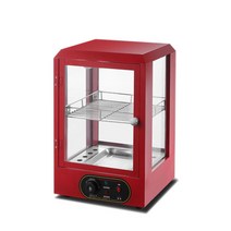 온장고 보온고 업소용 음료 마트 뜨거운 보온 휴게소 캔커피 진열장 따뜻한, 화이트