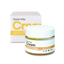 비타민 세라마이드 10000ppm 크림 55ml 피부장벽강화 비타민ABCEDF 영양 미백 주름개선