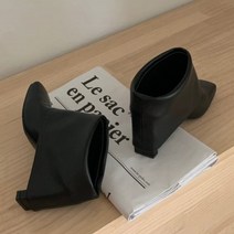 역삼힐 / (역삼힐) 사각코 앵클 뮬 슬리퍼(7cm)