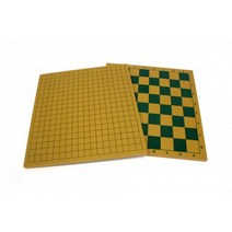 육형제바둑 524평판 5부 홍송 바둑판 체스판 양면, 단품