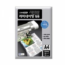 기타 f20 133616_라미에이스 대전방지 라미네이팅 필름 A4 100매 100mic_216x303mm_1개, 상세페이지 참조, 1개
