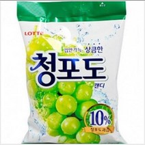 롯데 청포도캔디 153g, 1개