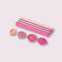 [천삼백케이] [레트로 라운지] 스틱왁스 셋트 핑크레인보우, 단품