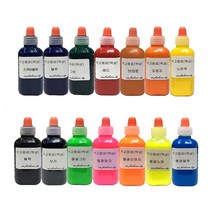 석고방향제 염료 50ml 색소 만들기 재료 DIY 14가지, 레드