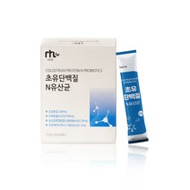 네투랄 초유단백질 lgG 면역글로블린 N유산균 프락토올리고당 가세리유산균 22종혼합유산균 효소 비타민 치커리 미국산 분말 스틱, 3, 2.5g*30포