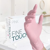 파인터치 핑크 니트릴 다목적장갑, XS, 100매입 1박스_XS