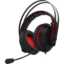 ASUS 게이밍 헤드셋 듀얼 마이크 3.5mm 잭 스테인리스 스틸제 53mm ASUS 에센스 드라이버 Cerberus (켈베로, 한개옵션0