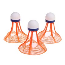 12Pcs 다채로운 배드민턴 Shuttlecocks 거위 깃털 공 야외 스포츠 액세서리 내구성, 3pcs RD