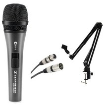 젠하이저 마이크 e835-s + XLR-XLR 케이블5M+스탠드 S