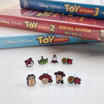 [빈티지뮤지엄] [무배]토이스토리 은침 귀걸이