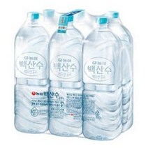농심 백산수 2L 24병 생수, 24개, 2리터