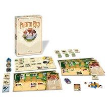 Ravensburger 푸에르토리코 1897 전략 보드 게임 만 12세 이상 어린이 및 성인용