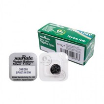 무라타 SR927(399 395)(1알) 시계건전지 1.55V, 상세페이지 참조