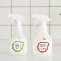 에코후레쉬 곰팡이제거제 곰팡이방지제 500ml 2개, 곰팡이제거제 1개+항균제 1개