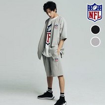 NFL [NFL]컨템포러리 남성오버사이즈집업반팔F202MTJ151