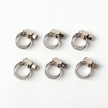 튼튼한 호스 조임밴드 16mm 6개입 호스밴드대 물호스물호스 물호스밴드 물호스부품 배관부속 정원호스 호수반도 호수밴드 호스고리 호스고정 호스대고정 호스반도 호스밴드 호스밴드대 호스조임밴드 호스커넥터, 본상품