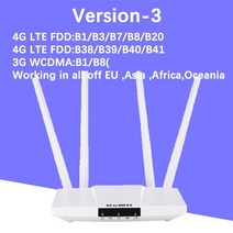 휴대용 이동식 와이파이 데이터쉐어링 무선공유기 kuwfi 4g lte 라우터 무선 카드, lc112-3