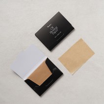 기름종이 50매 x 5개 천연마 페이스 마, 15개