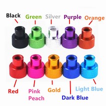 M3 M4 M5 M6 M8 썸 너트 스루 홀 알루미늄 프레임 핸드 타이트 플랜지 스텝 널링, 01 M3  5pcs_09 Green