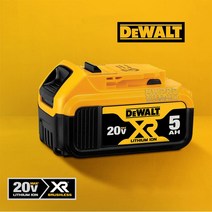 디월트 DCB184 18V XR 리튬이온 배터리 5.0Ah, 1개, 1개입