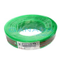 가나다용품 편사호스15mm-40M 일반수도꼭지호스 수도호스 롤판매 호스전문판매 내경15밀리호스 가든 과수원 원예, 1개