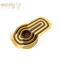 베이킹얌 쉐프메이드 플라스틱 계량스푼 6종