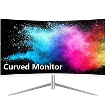 스마트TV 스마트티비 TV 50인치TV 55인치TV 저렴한 가격으로 2k 4k 풀 HD 24 144hz 곡선 프레임리스 게임 모니터 pc 게이머 완료, 푸른