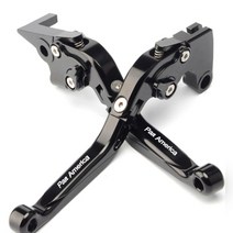 할리부품 할리데이비슨 할리 팬 아메리카 1250 팬 아메리카 1250s 오토바이 부품 cnc 6단 가변 개폐식 접이식 브레이크 클러치 레버호환, 검은색