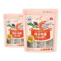 (메카몰) 사조 해표 새우 해물다시팩 90g, 2개