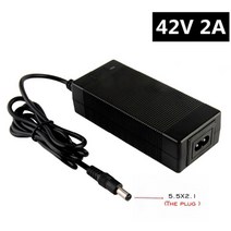 완속홈충전기42V 2A 전기 스쿠터 충전기 Hoverboard 균형 휠 36V 2A 전기 자전거 Li 배터리 충전기 샤오미, For DC_미국