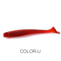 Supercontinental-스윙 임팩트 링 청어 낚시 루어 6 개/10 개 인공 Pesca Leurre Souple, 20 U_02 80mm 10pcs