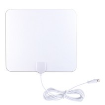 공청안테나 디지털tv안테나 tv안테나 실내 안테나 20mA 1080P HD 디지털 TV 수신기 F 남성 50 마일 이득 증, 01 TYPE1