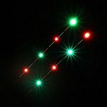 천리안 찌톱 4점등 / 이화 요수 전자찌 / 민물낚시대 / 민물찌 / YOSOO, 40cm, 적색