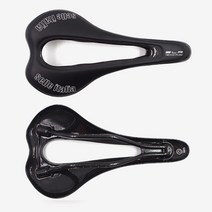 Selle Italia SLR Tekno-Flow Road Bike Carbon Saddle 남성 및 여성용 탄소 섬유 도로 자전거 안장 - 블랙, Glossy, 1개