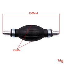 6mm/8mm/10mm/12mm 핸드 연료 펌프 라인 고무 알루미늄 프라이머 전구 디젤 오일 전송 가솔린 자동차 보트, 8mm