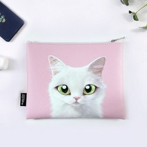 바보사랑 슈가캣 인조가죽 파우치.엔시야