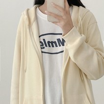 여성 후드티 반팔 티셔츠 롱 반팔티 여자후드티 오버핏 인박카003